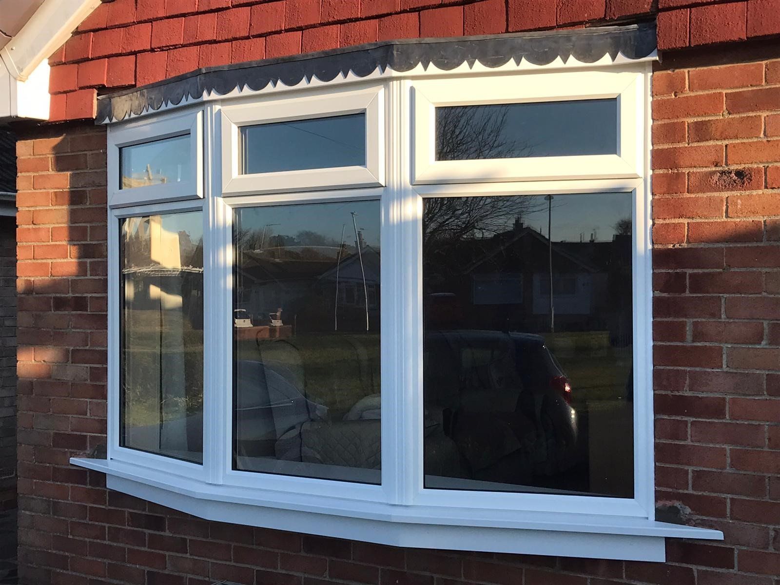 aluminium window installation
