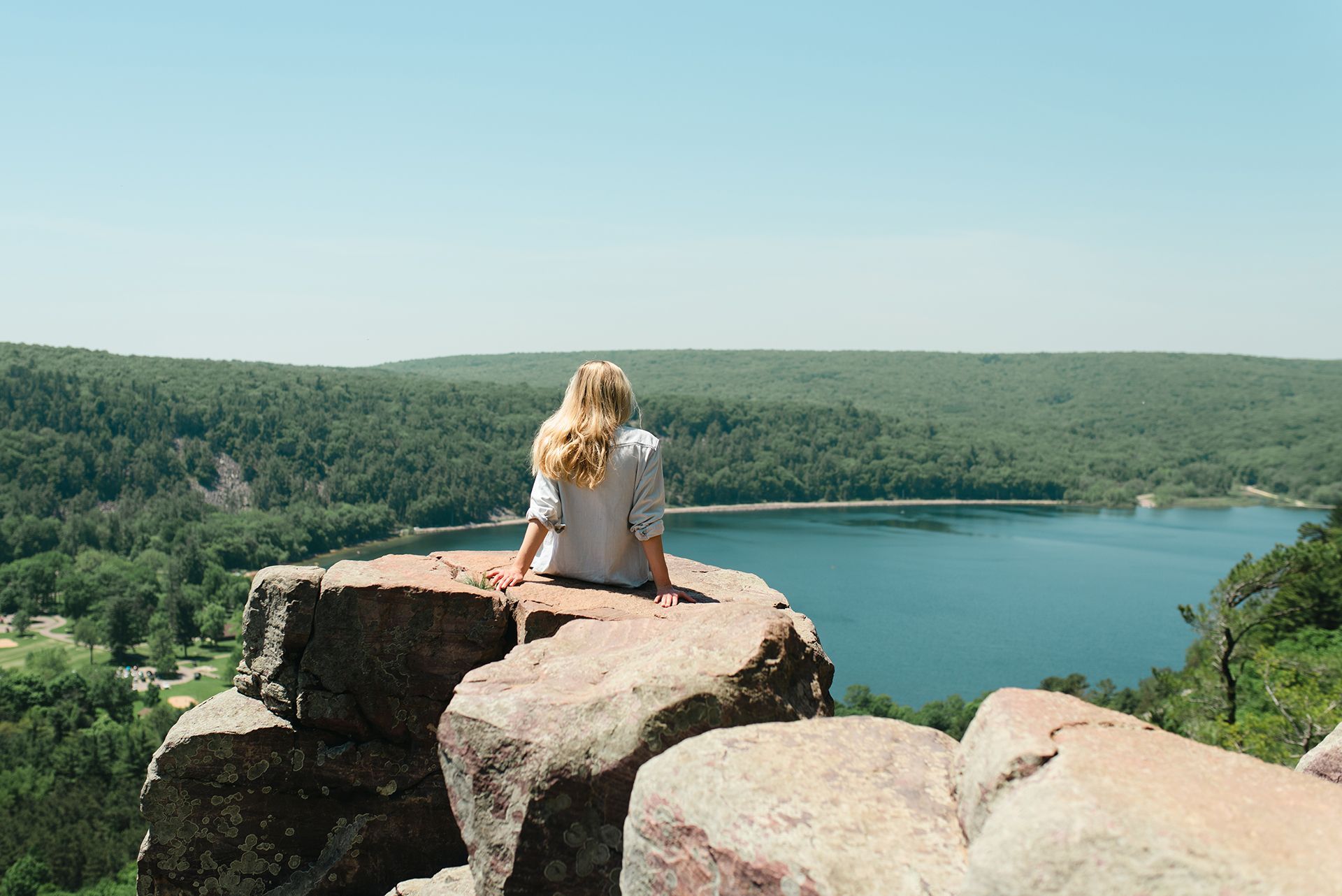 Devils Lake view