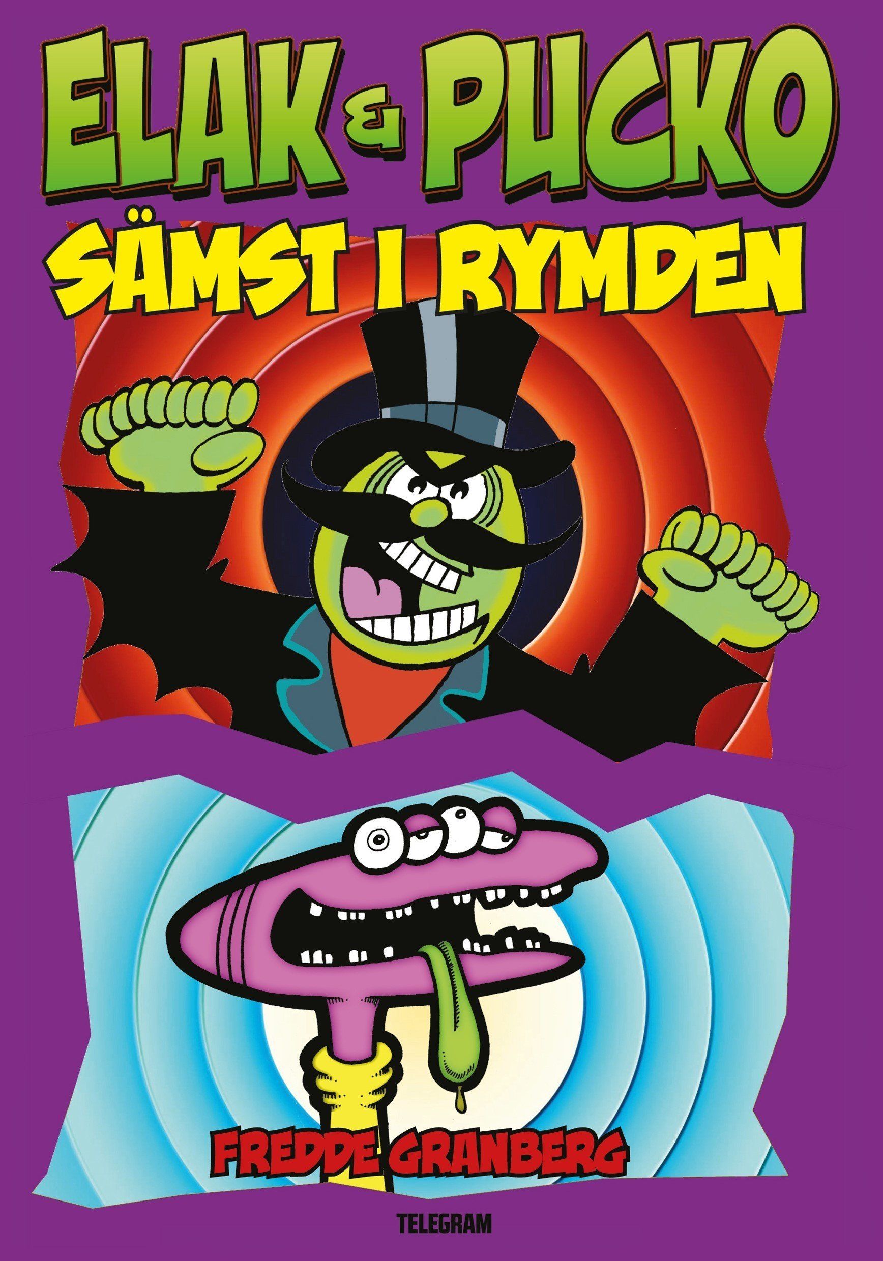 Boken Sämst i rymden är skriven av Fredde Granberg och illustrerad av Johan Andreasson på Stevali Bokförlag.
