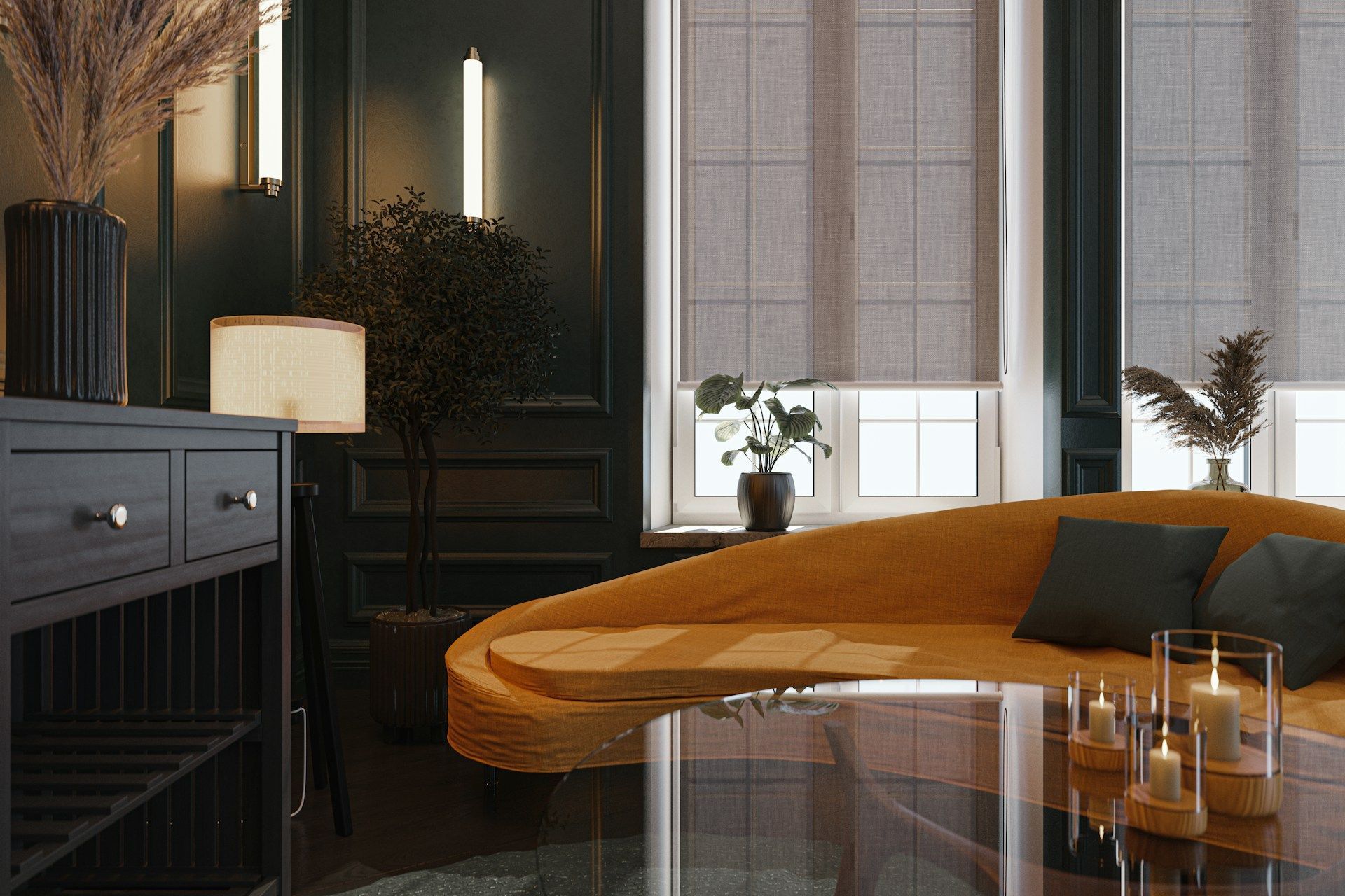motorized shades
