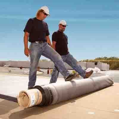 EPDM with Factory Applied Tape