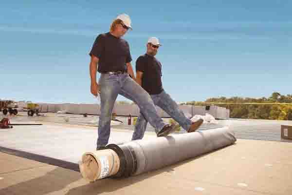 rolling out factory applied tape