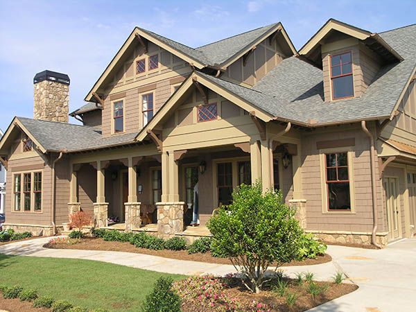 house with nice roof