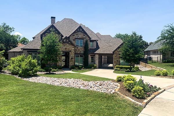 house with nice roof