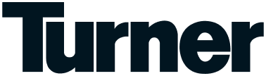 Turner logo in dark blue text on a white background