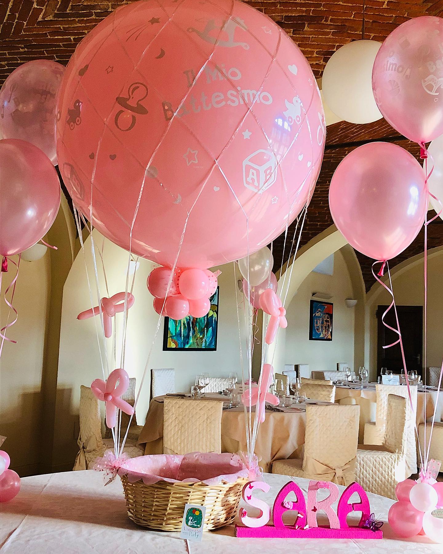 Allestimento party interno