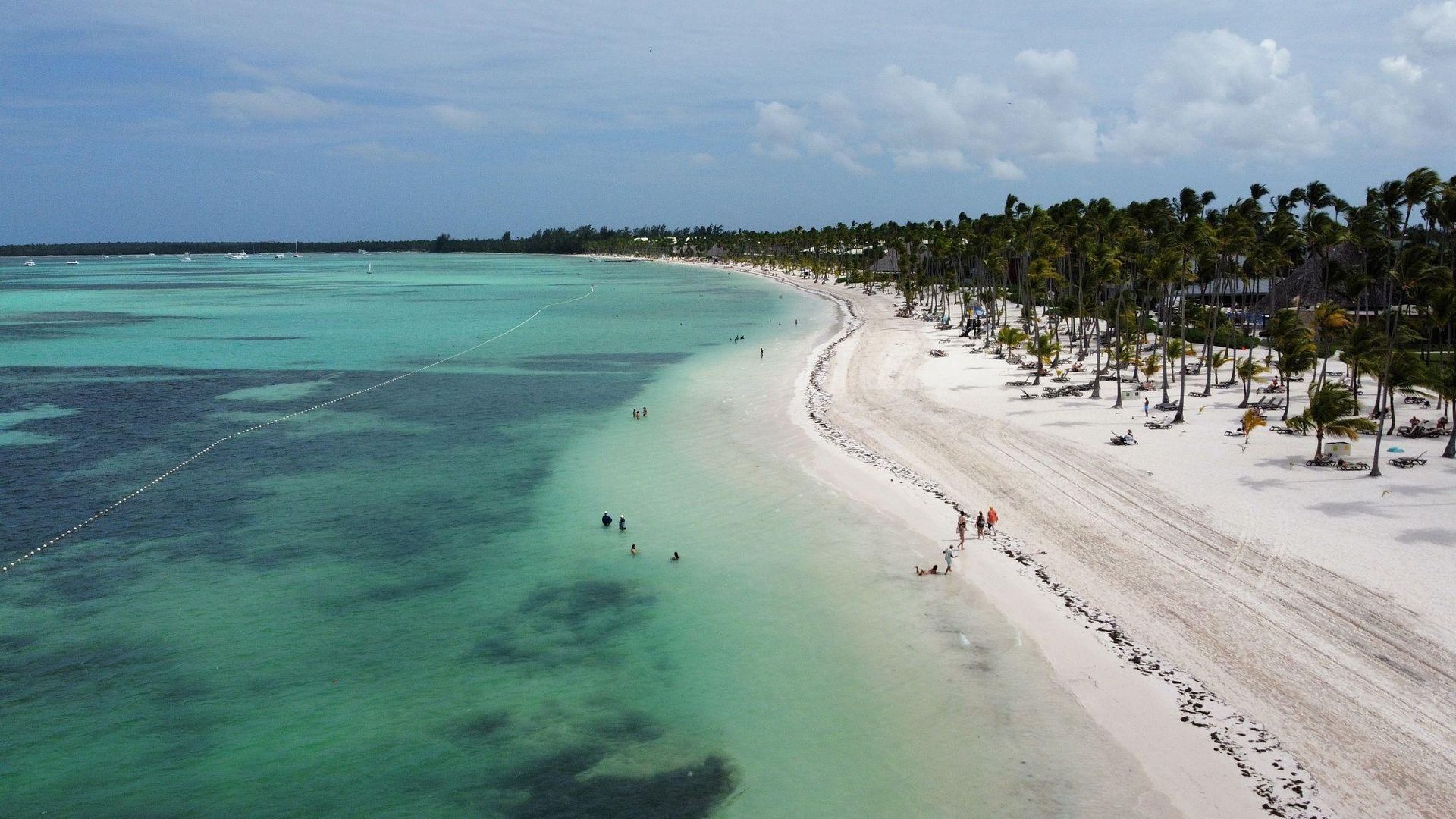 Punta cana en panorámica