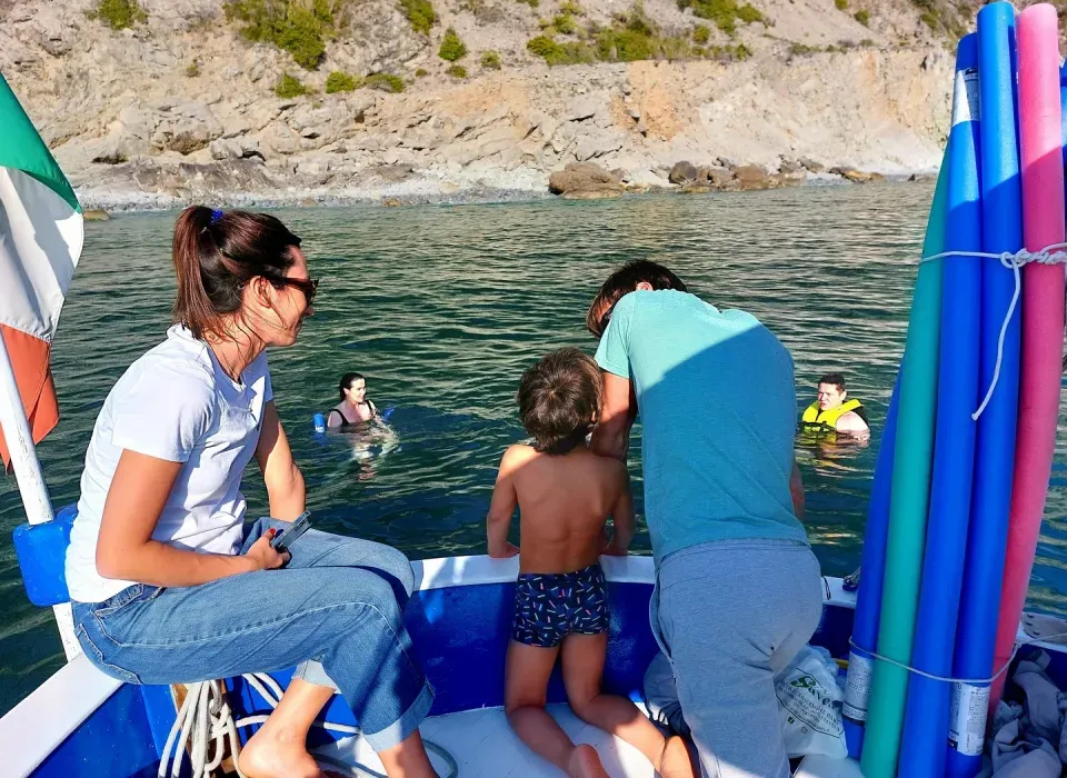 Tours in barca per famiglie Rosa dei Venti 5 terre boats Tours