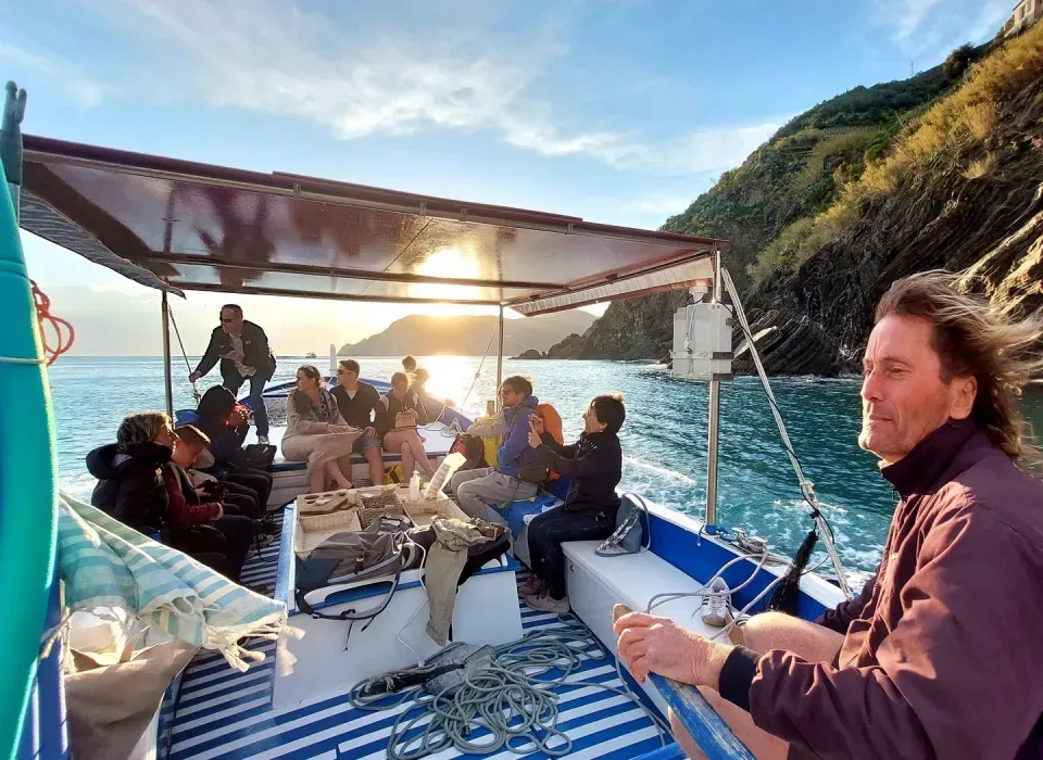 brunch escursione Rosa dei Venti 5 terre boats Tours da Levanto