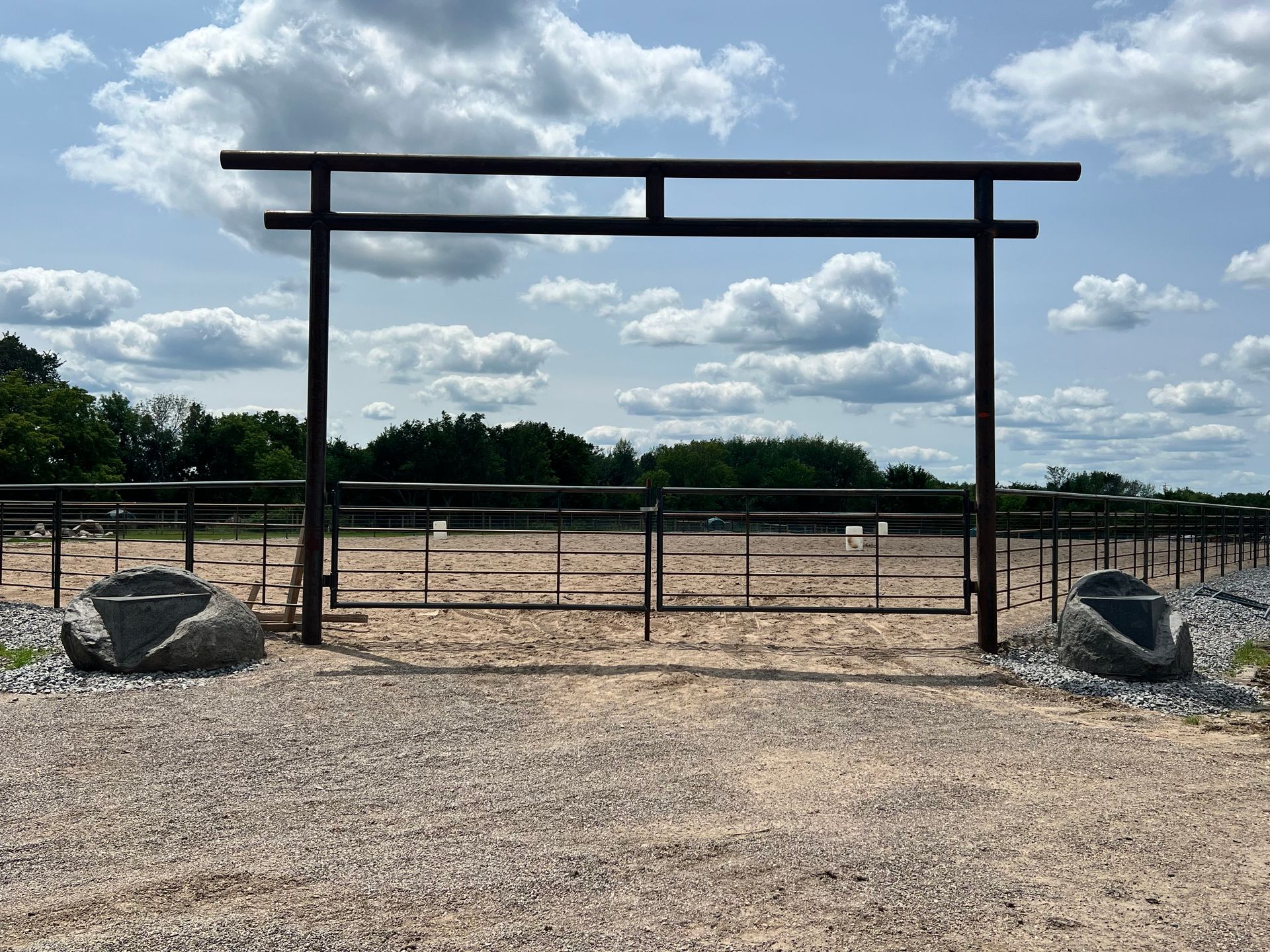 Horse Cattle Arena Pipe Corral
