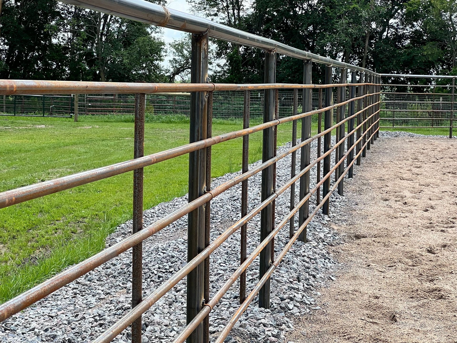 Horse Cattle Arena Pipe Corral