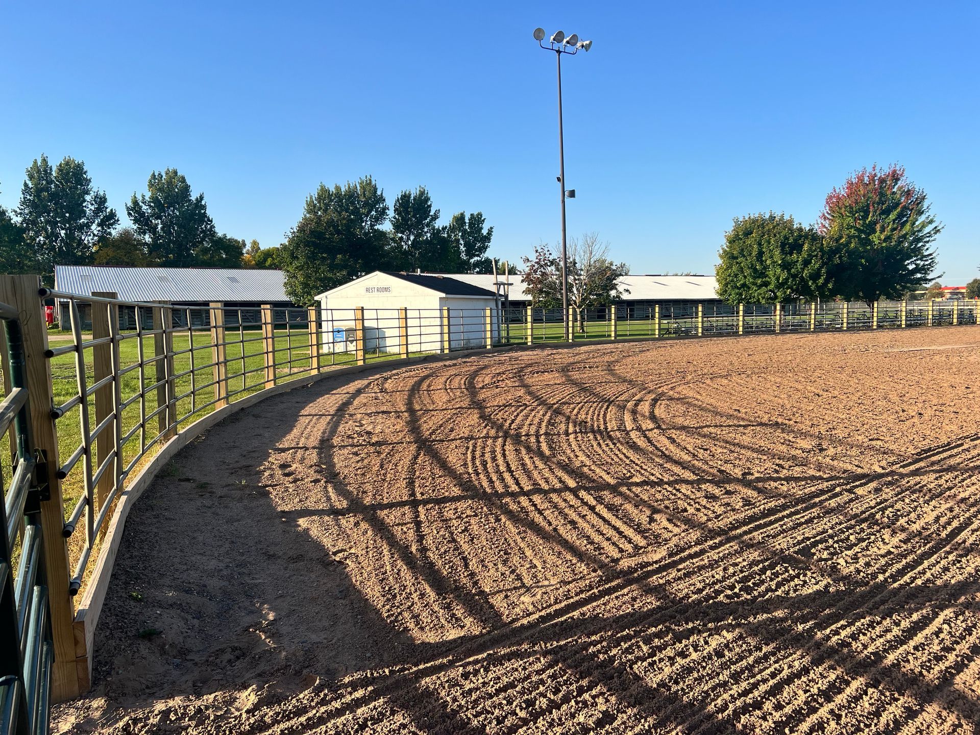 Horse Cattle Arena Pipe Corral