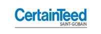 CertainTeed Saint-Gobain logo in blue text on white background