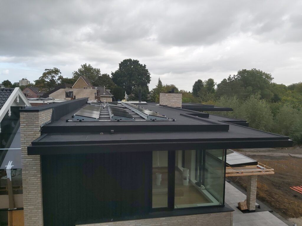 nieuwbouw duurzaam dak in rotterdam kralingen