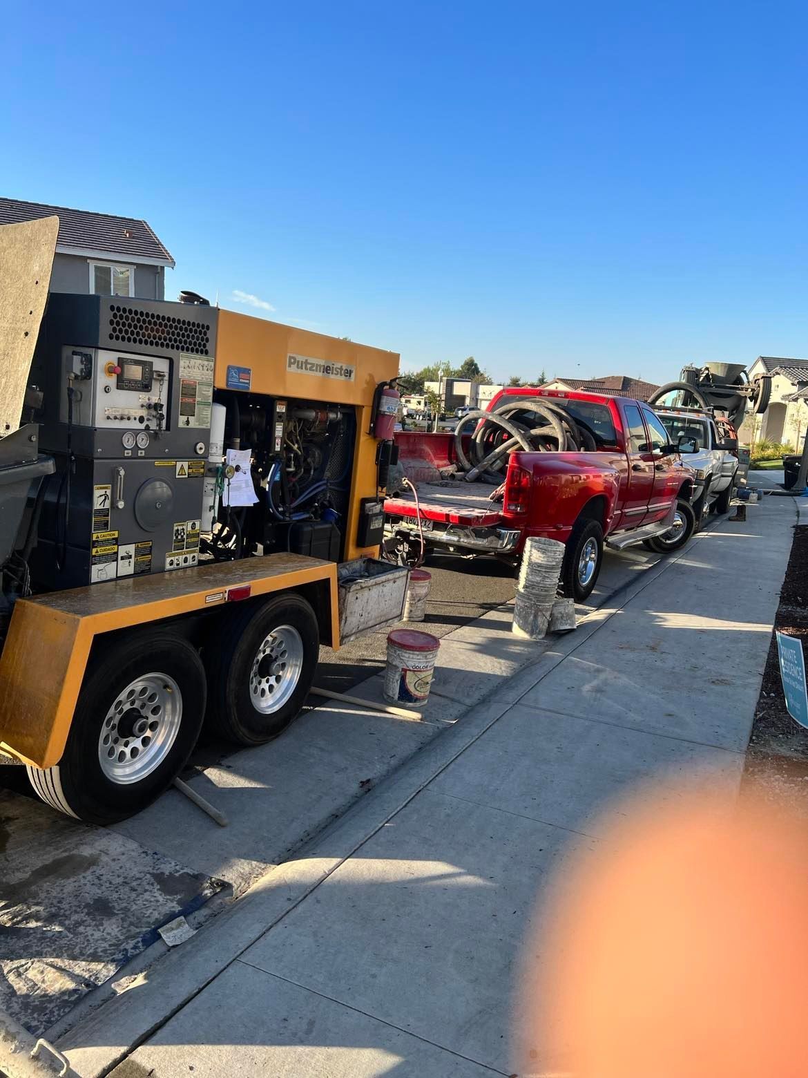 WEST VILLAGE CONCRETE PUMP
