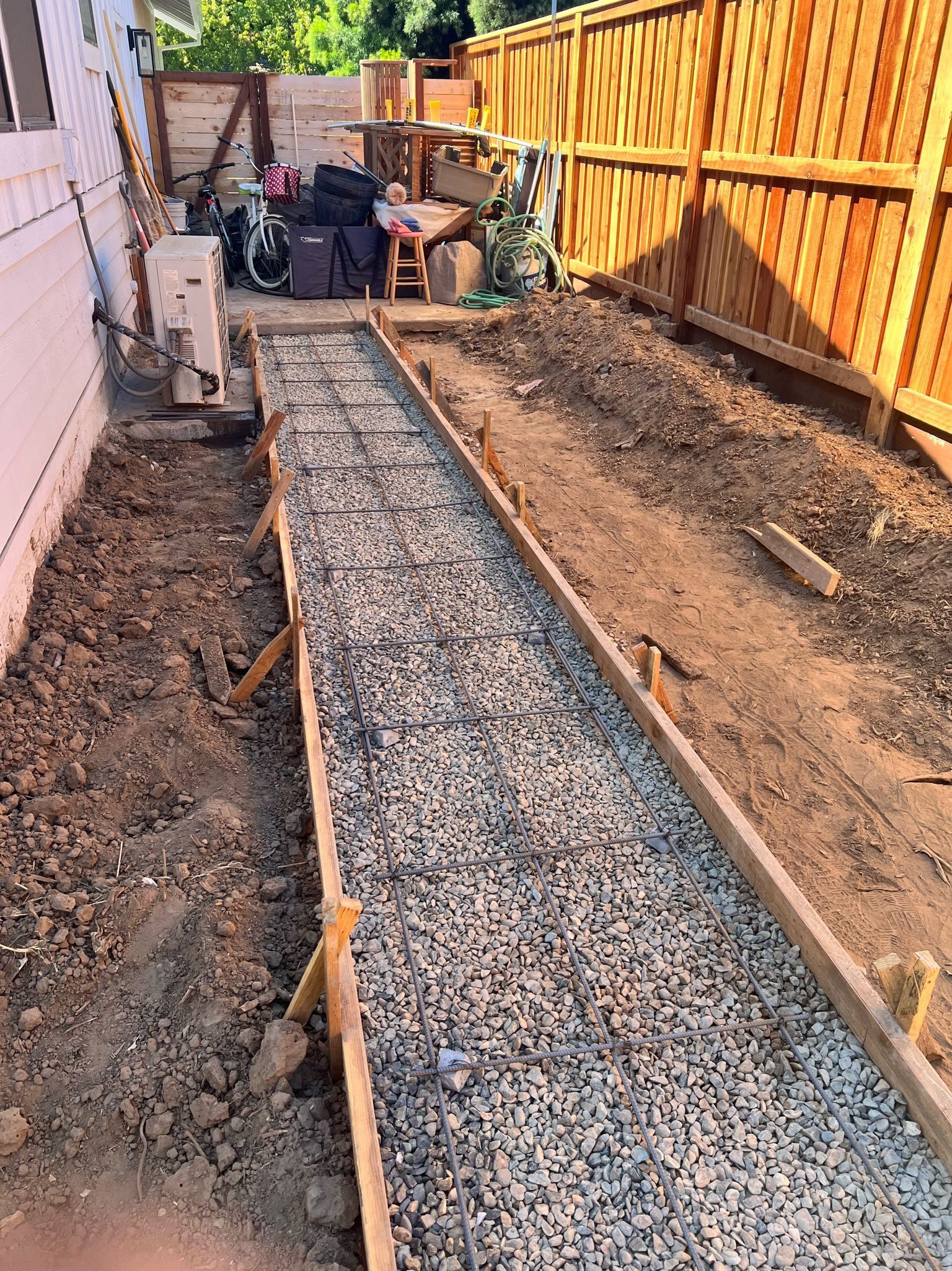 Custom Concrete Sidewalks and Paths
