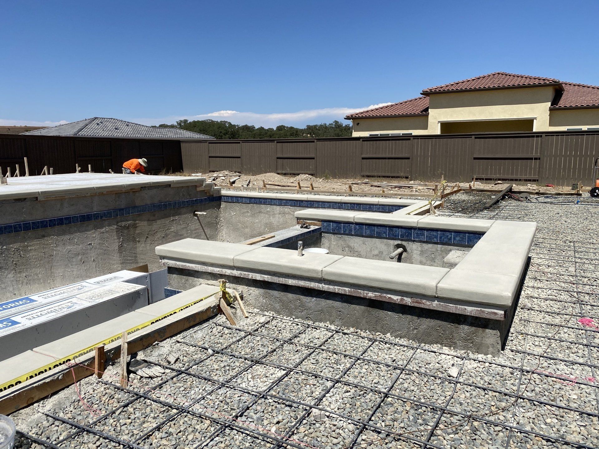 Custom Pool and Patio Deck