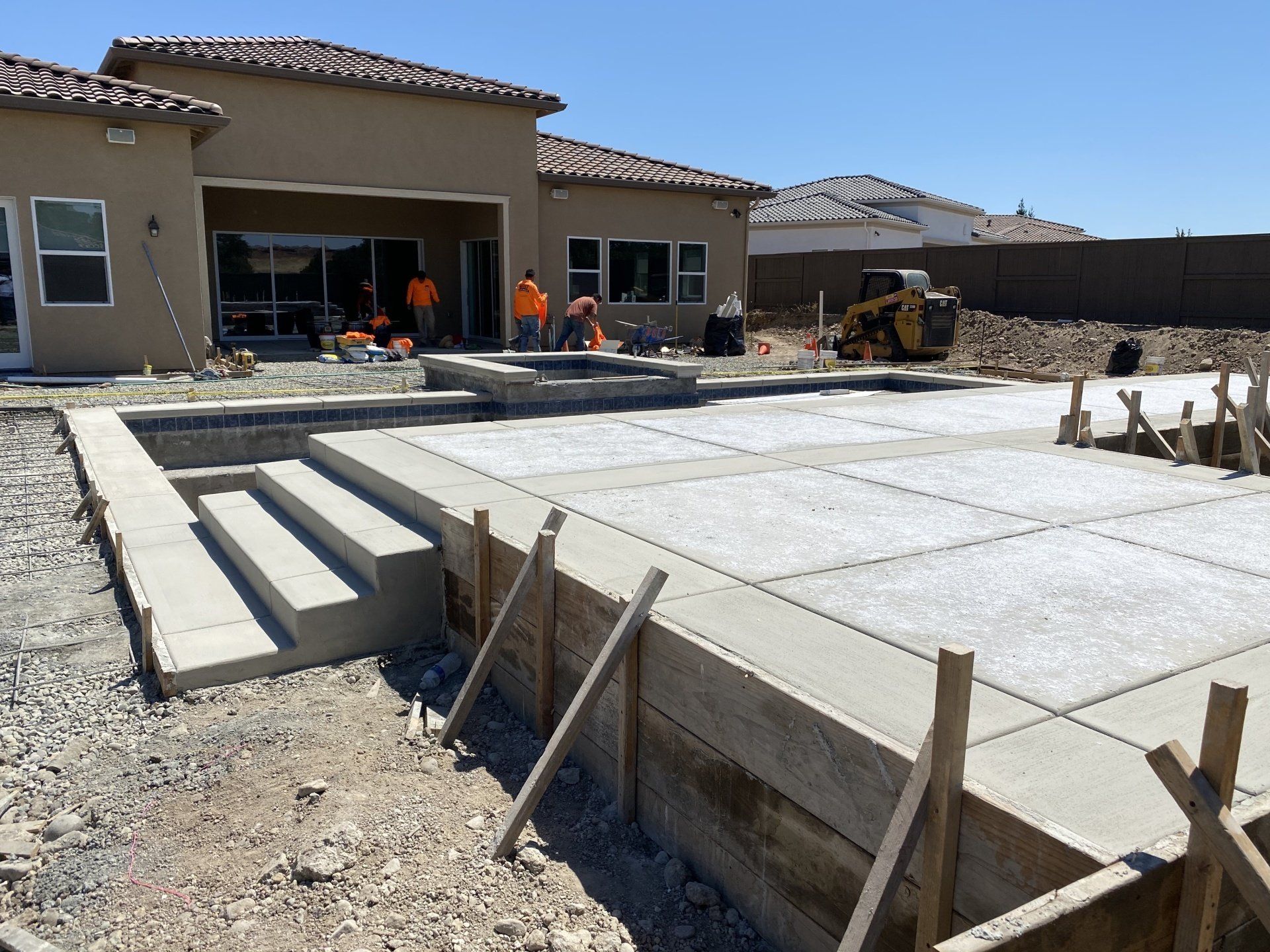 Custom Pool and Patio Deck