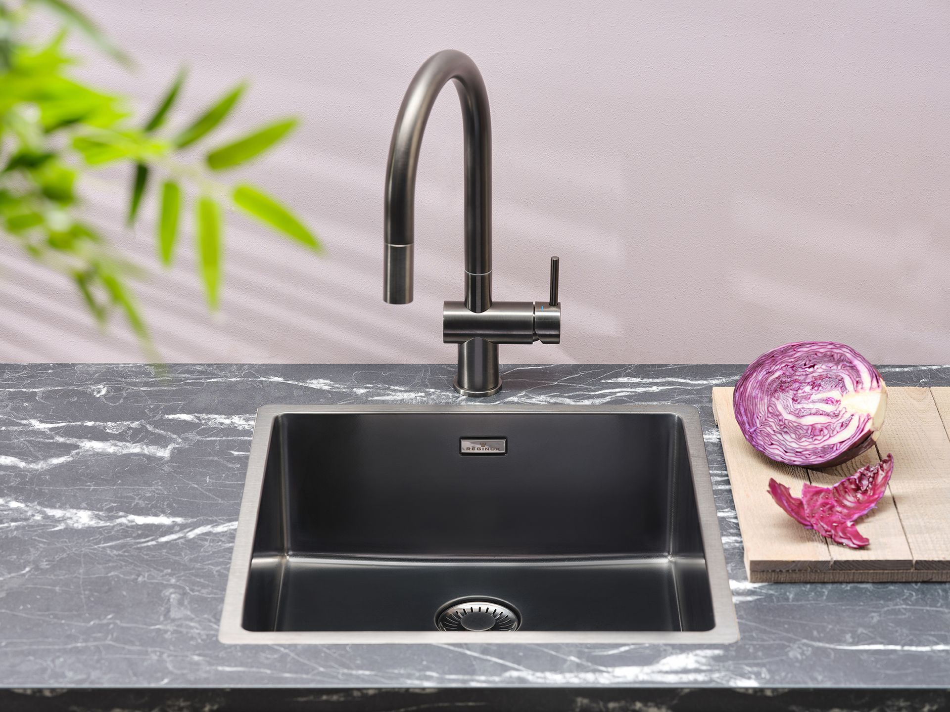 new york kitchen sink gun metal for countertop