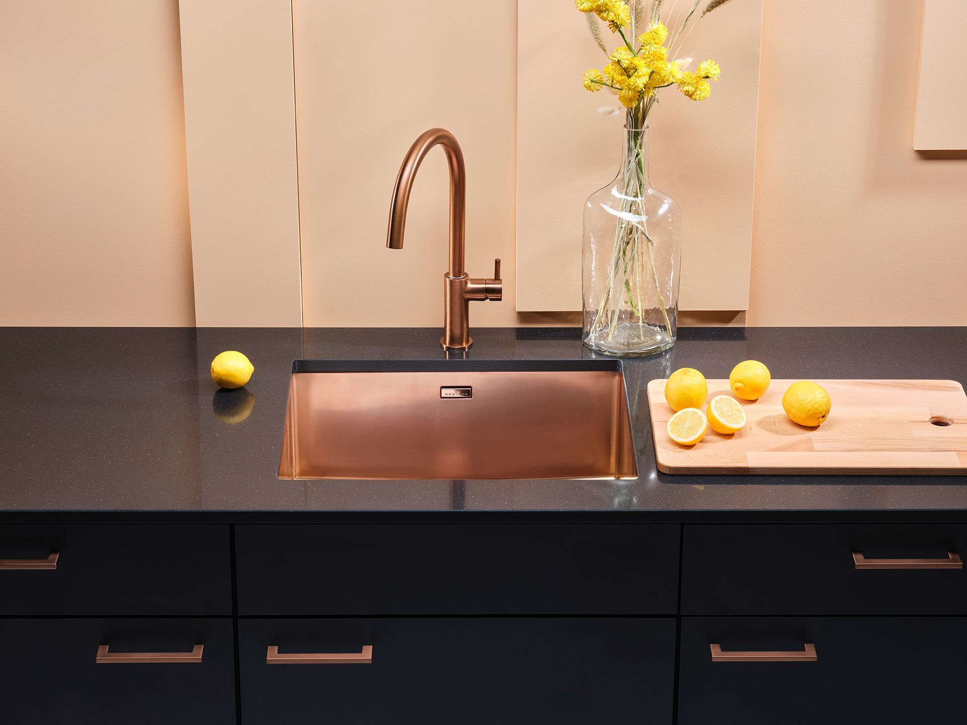 new york kitchen sink copper rose extra