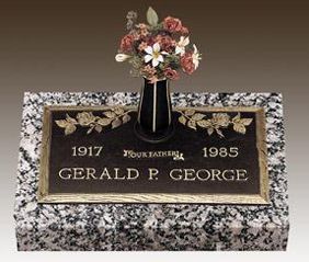 Bronze Memorial offered from Singing Hills Memorial Park in California