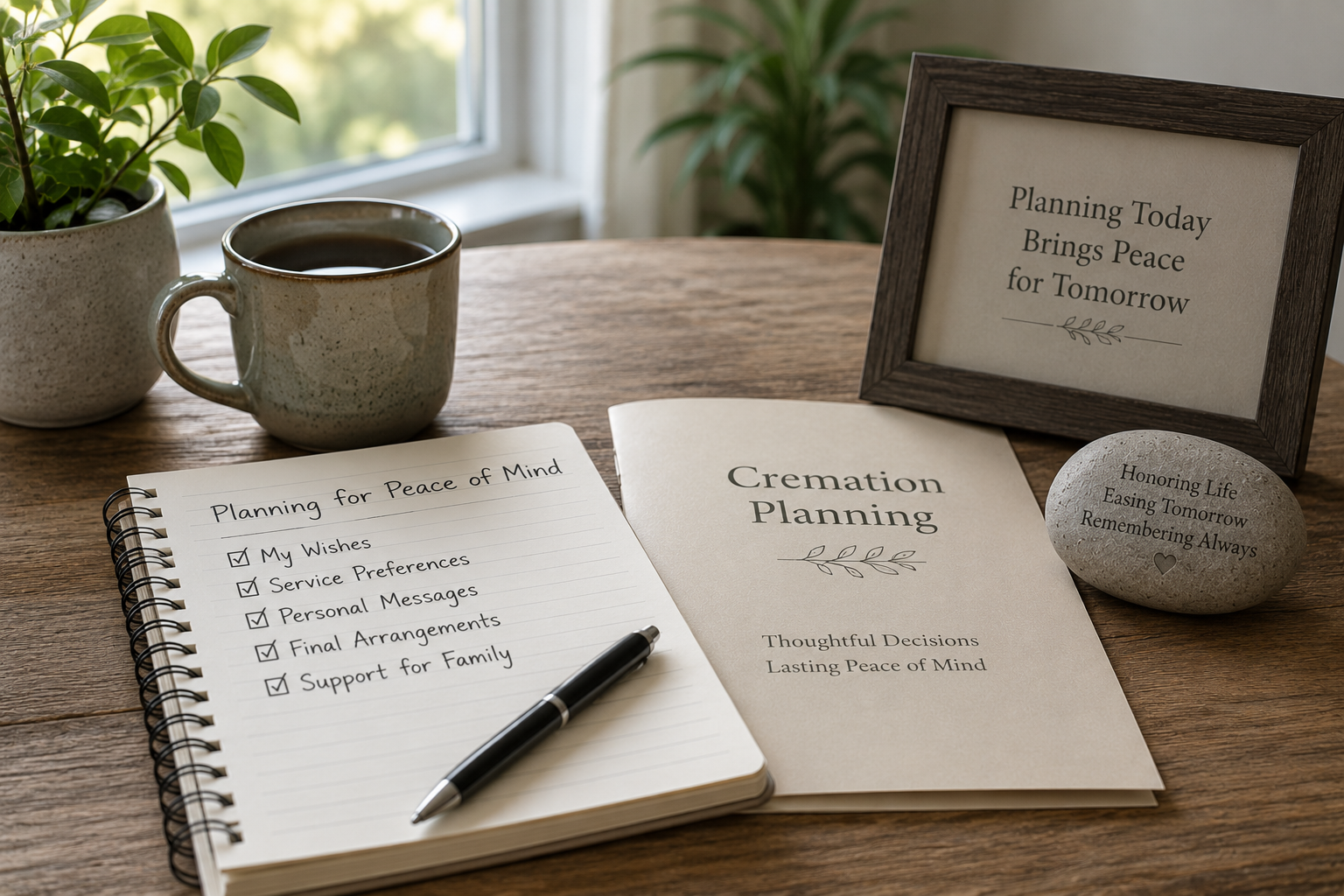 Cremation planning guide and checklist for cremation services in Fulton, IL.