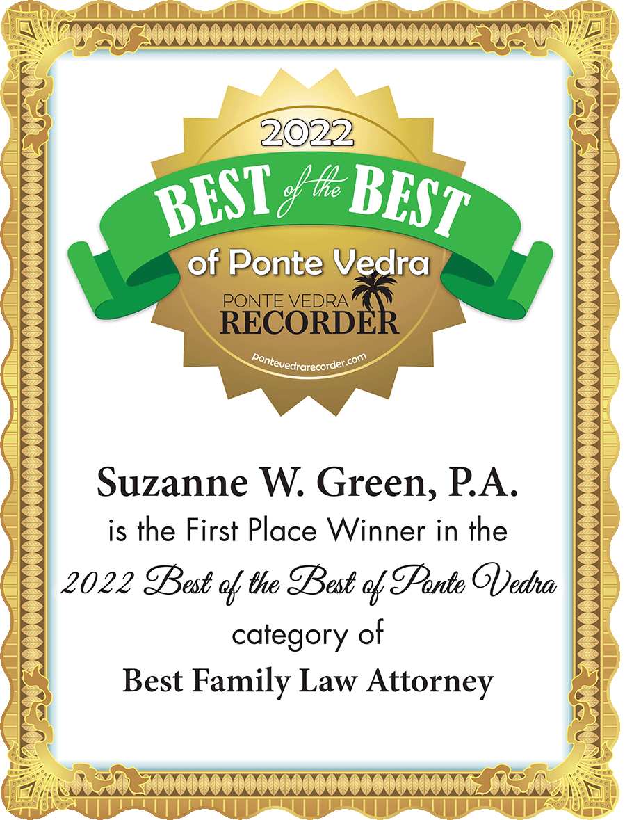 Suzanne is the 2022 first-place winner in the category of best family law attorney