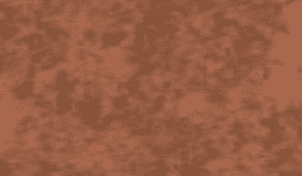 Un fond abstrait composé de taches superposées et mouchetées dans des tons bruns et terracotta.