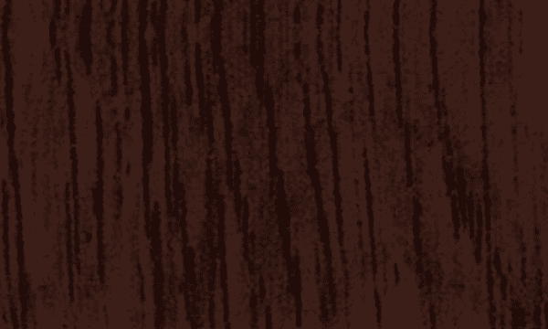 Une texture de grain de bois vertical brun foncé avec de subtiles stries plus foncées et variées.