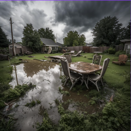 Yard Flooded