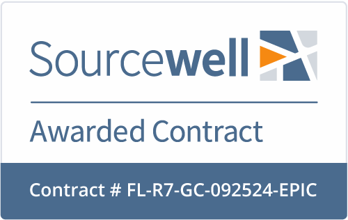 Sourcewell contracts are competitively solicited to satisfy the public bidding process for its government participating agencies. Read more. The sourcewell awarded contract logo is shown on a white background.