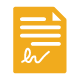 Contract icon