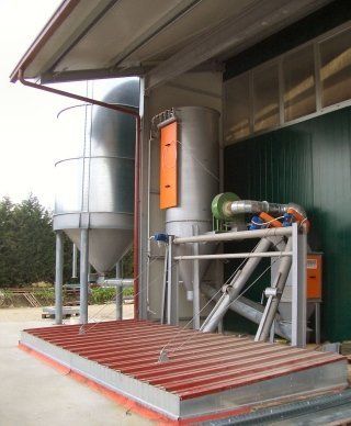 Dettaglio silos
