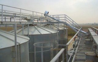 Silos in metallo