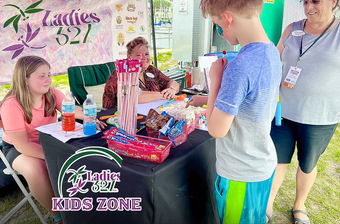 Free Kids Zone fun at the Sanford BBQ Fest