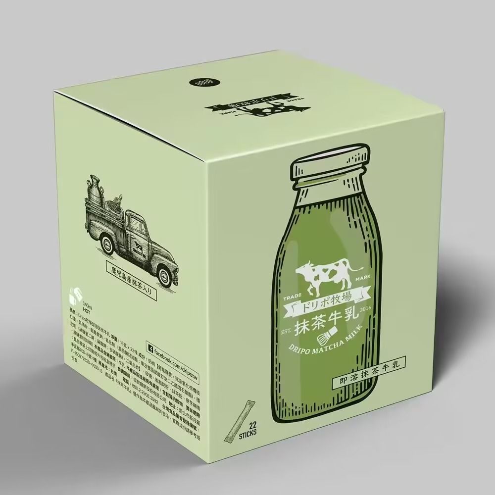 DRIPOドリポ牧場-抹茶牛乳即溶飲品