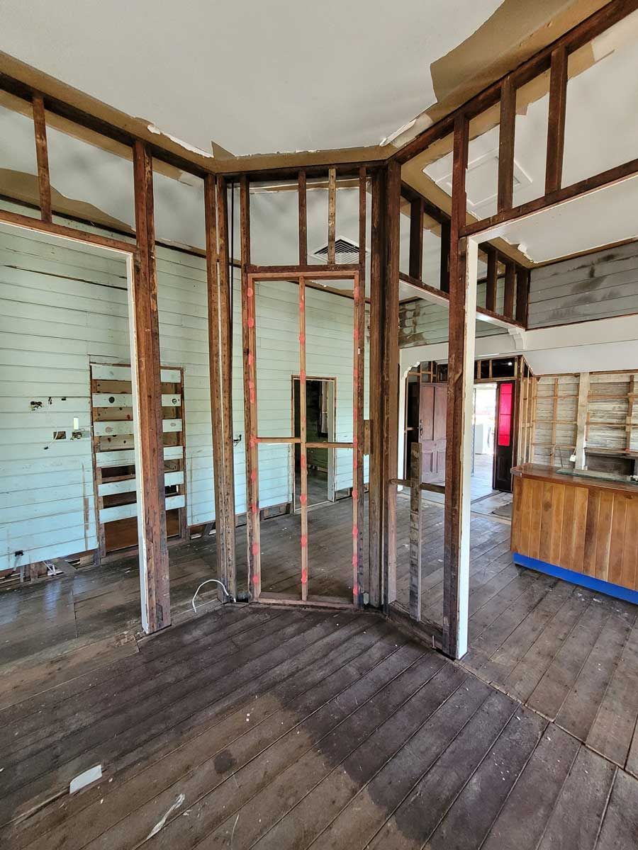 Demolition of a Home with Asbestos Removal — Accredited Asbestos Removers in Casino, NSW