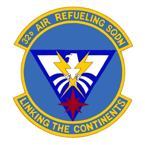 32nd Air Refueling Squadron insignia