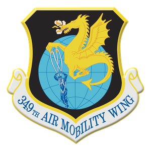 349th Air Mobility Wing insignia