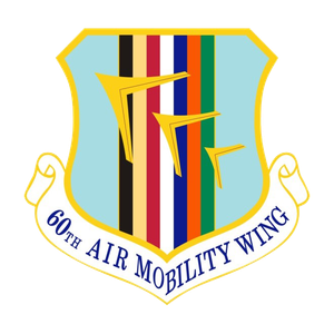 60th Air Mobility Wing insignia
