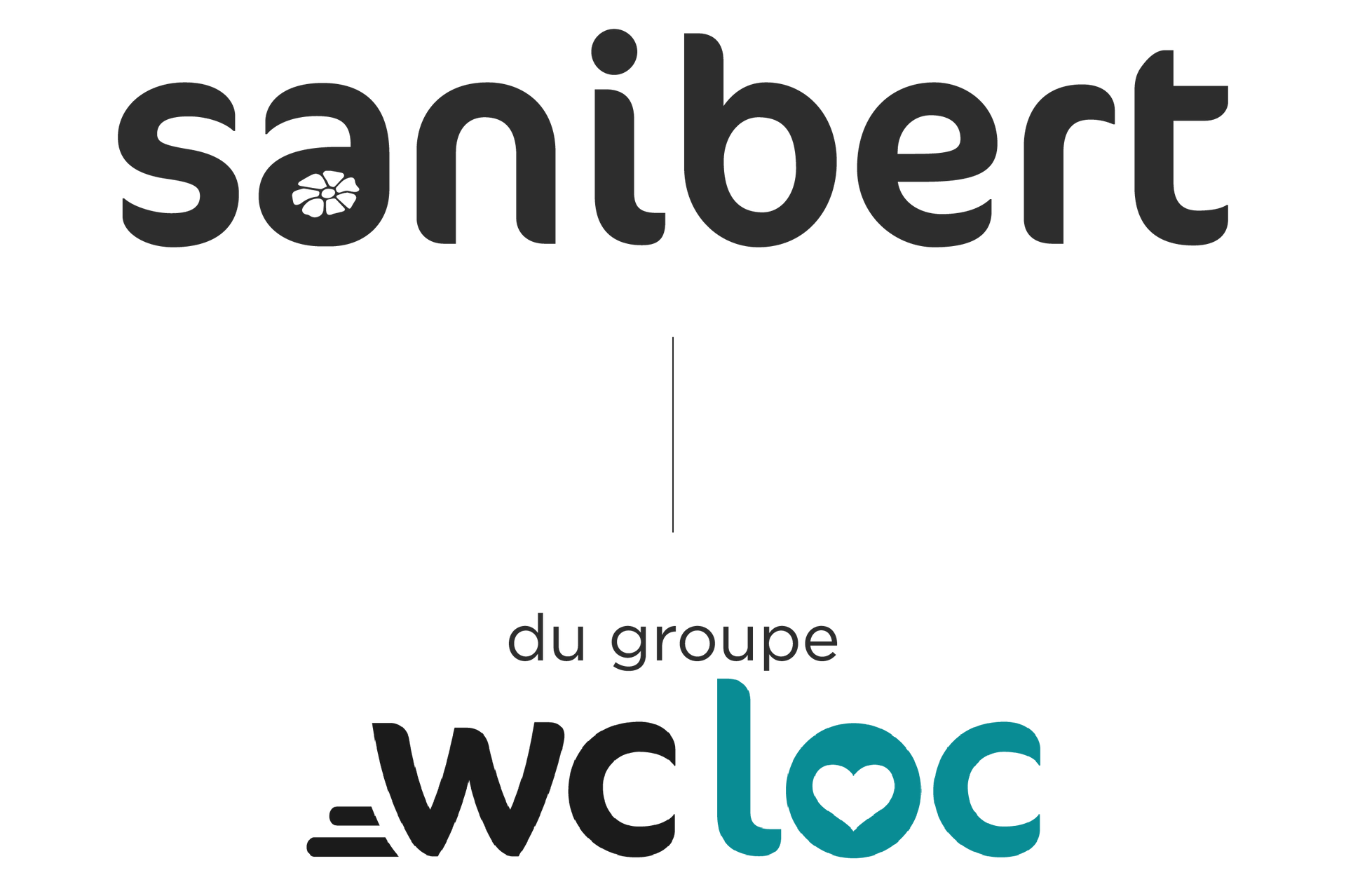 Logo pour Sanibert, un service d'assainissement, propriété de WC Loc.