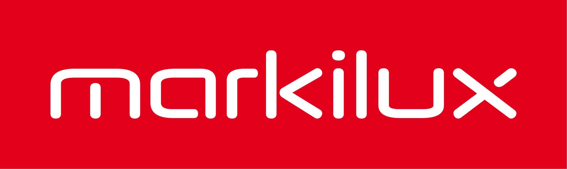 Markilux image on a red background