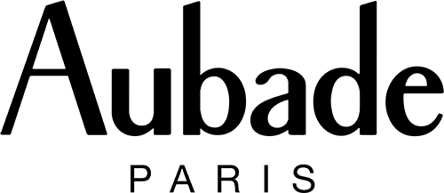 Logo Aubade avec le mot « Aubade » au-dessus du mot « PARIS ».