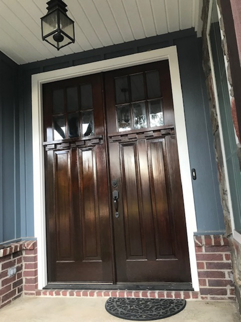 Door Staining company in Little Rock & Central Arkansas Photo