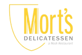 morts delicatessen a nosh restaurant logo