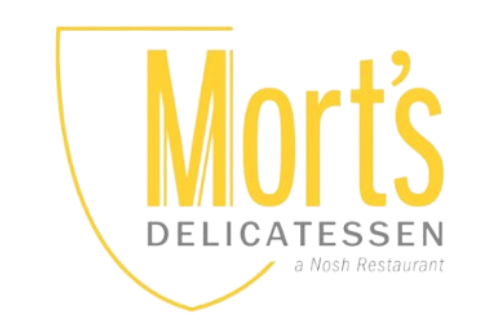 morts delicatessen a nosh restaurant logo