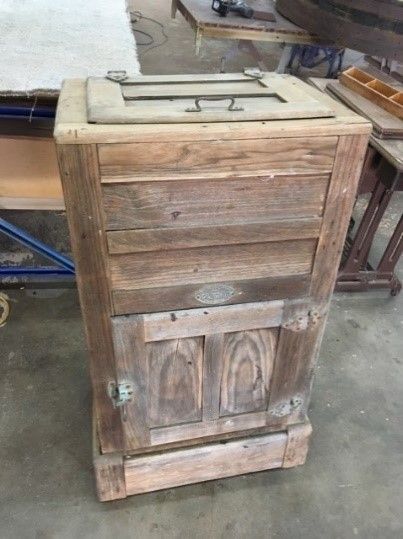 A Man is Working on a Wooden Table in a Workshop — Envisage Furniture in Kialla, VIC