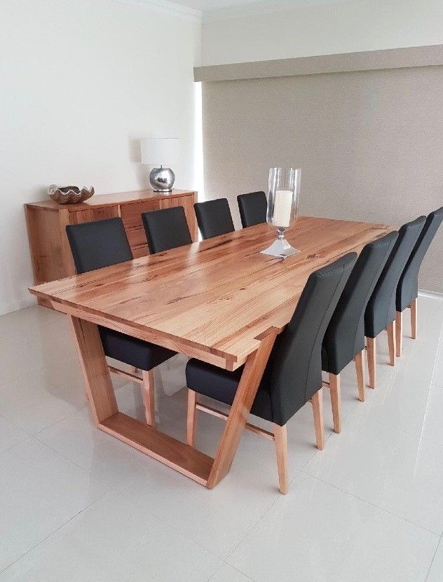 A Living Room With a Table and a Red Couch โ Envisage Furniture in Kialla, VIC