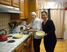 Elder Cooking — San Rafael, CA — Terra Linda Christian Homes Inc.