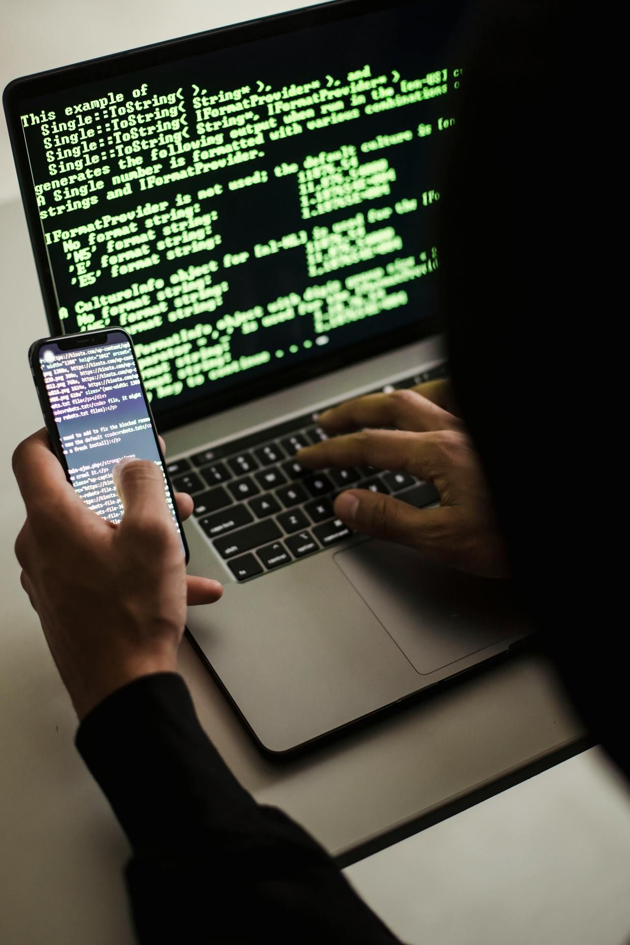 Man Using A Computer — Cairns Criminal Lawyers In Cairns City, QLD